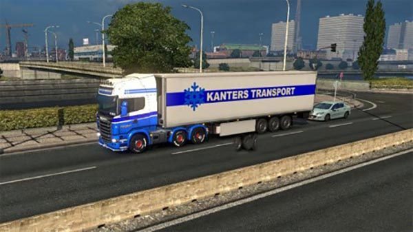 Kanters Transport Scania + Trailer