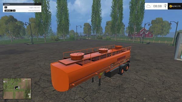 Nefaz Fuel Trailer - Farming simulator 2017 / 17 mods | ATS mods