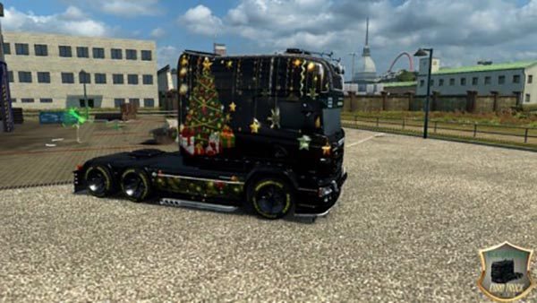 Scania RS for RJL Happy New Year Skin
