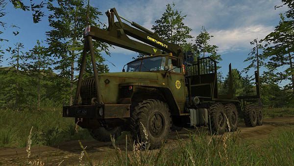 Ural 4320 Forestry Set v 1.1 [MP]