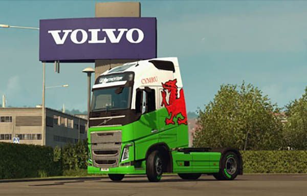Volvo FH Welsh Skin