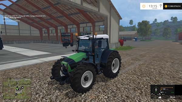 Deutz Fahr Agrofarm 430 with FL v 1.3 [SP]