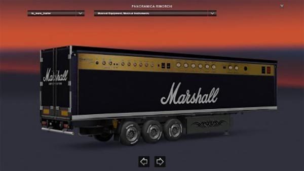 Marshall Amplifier Trailer