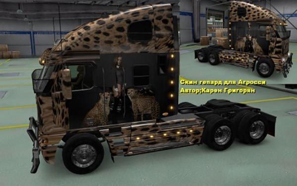 Freightliner Argosy Reworked Gepard Skin