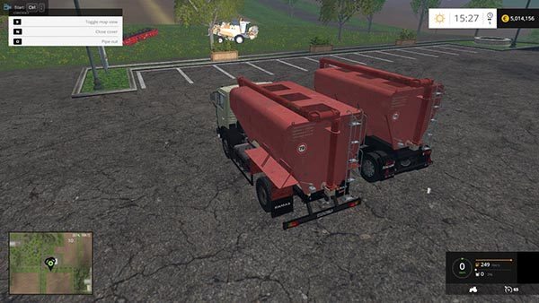 KamAZ 43253 GBR 15 and trailer SZAP 8357 02 GBR 15 1