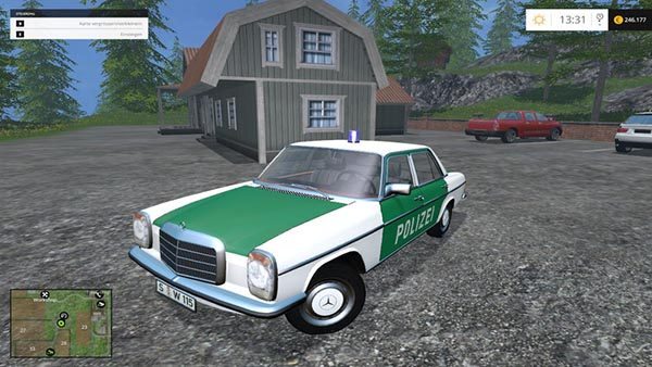 Mercedes Benz W115 200d Police v 0.1 Beta [MP]