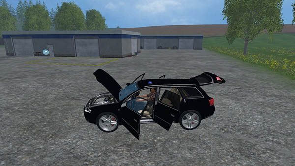 Audi A4 Belgium police v 1.1 [SP] 2
