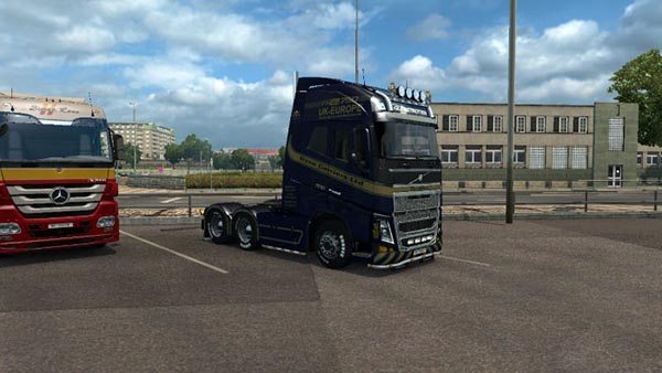 Volvo FH 2012 Dyce Carriers Ltd. Skin - Farming simulator 2017 / 17 ...