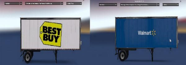 Walmart & BestBUY SMALL FRIDGE trailer Mod
